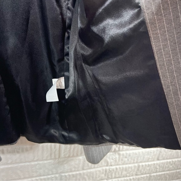 Banana Republic Factory Machine Washable Striped Blazer NWT 8 - Picture 7 of 8